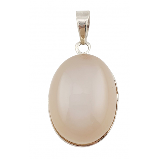 pendant moonstone silver