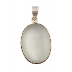 pendant moonstone silver