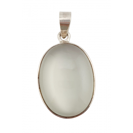 pendant moonstone silver