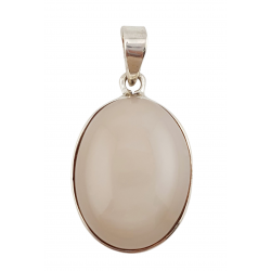 pendant moonstone silver
