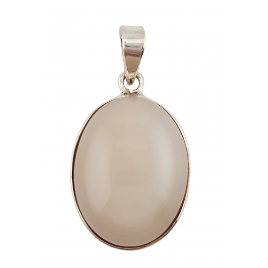 pendant moonstone silver