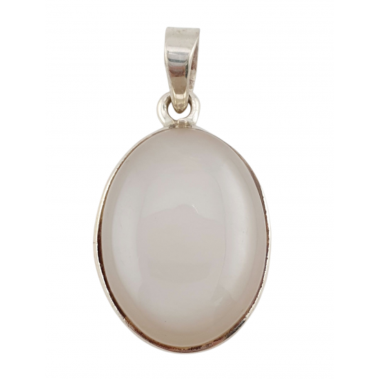 pendant moonstone silver
