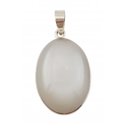 pendant moonstone silver