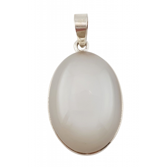 pendant moonstone silver
