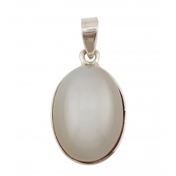 pendant moonstone silver