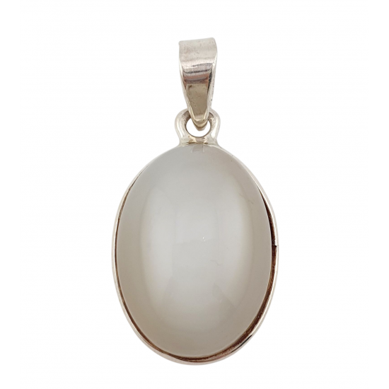 pendant moonstone silver