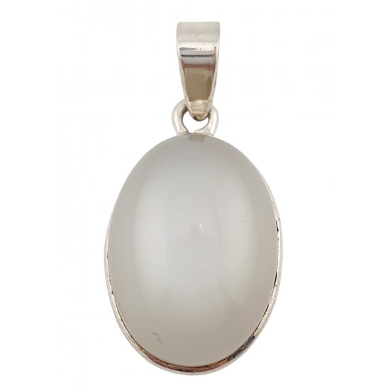 pendant moonstone silver