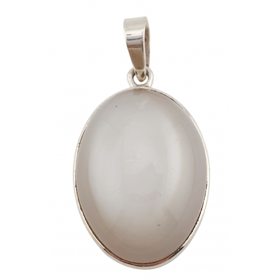 pendant moonstone silver