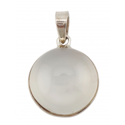 pendant moonstone silver
