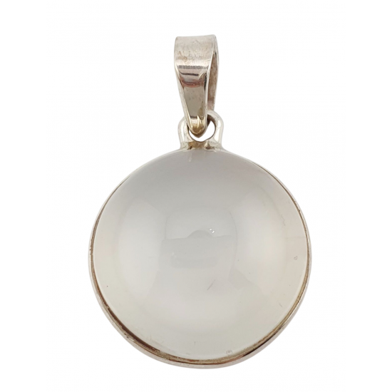 pendant moonstone silver