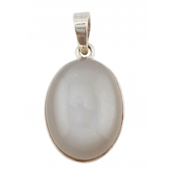 pendant moonstone silver