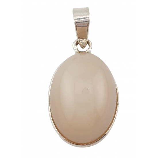 pendant moonstone silver