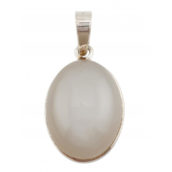 pendant moonstone silver