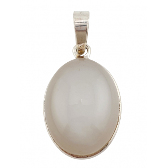 pendant moonstone silver