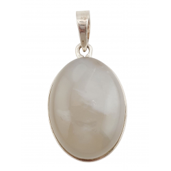 pendant moonstone silver