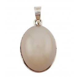 pendant moonstone silver