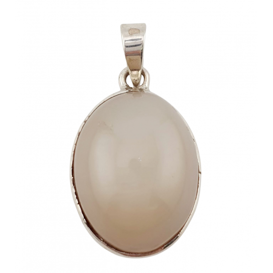 pendant moonstone silver