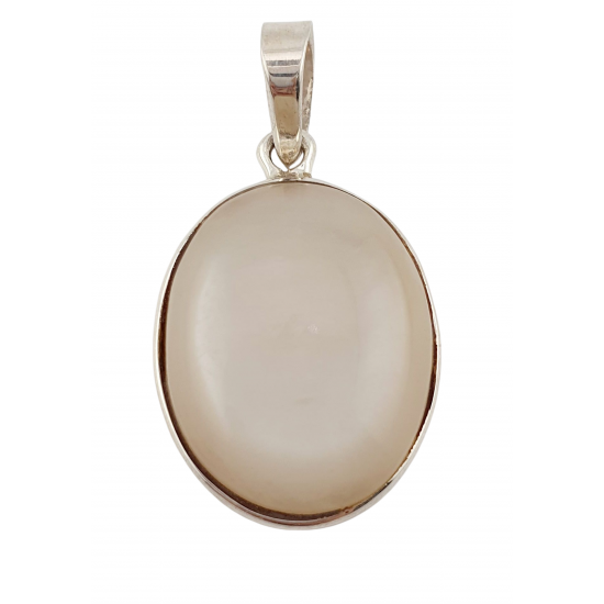 pendant moonstone silver