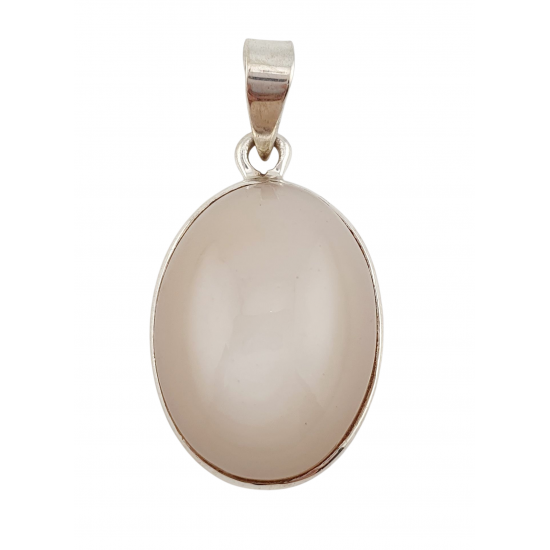 pendant moonstone silver