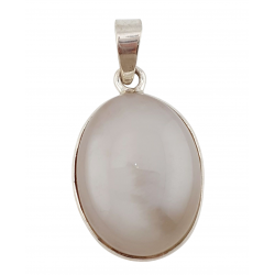 pendant moonstone silver