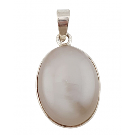 pendant moonstone silver