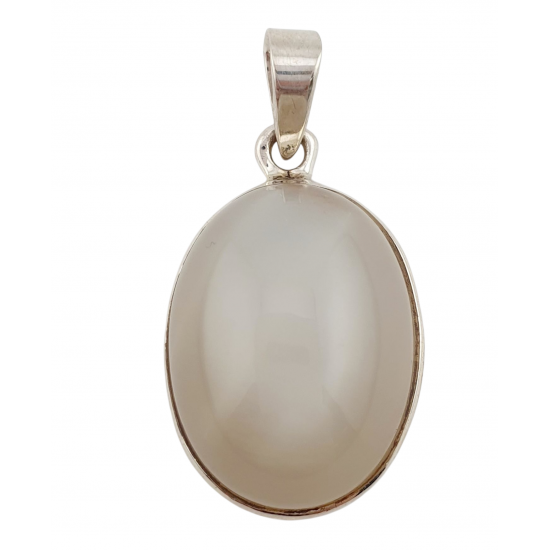 pendant moonstone silver
