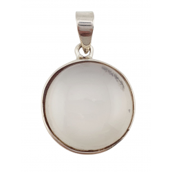 pendant moonstone silver
