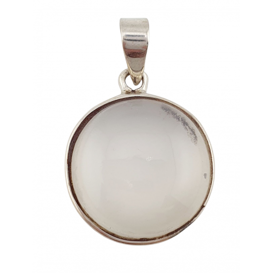 pendant moonstone silver