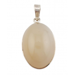 pendant moonstone silver