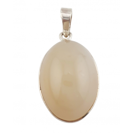 pendant moonstone silver