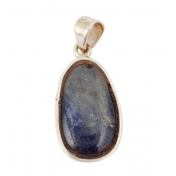 pendant sapphir silver