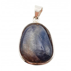 pendant sapphir silver