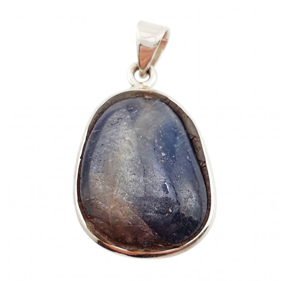 pendant sapphir silver