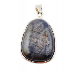 pendant sapphir silver