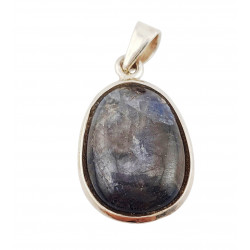 pendant sapphir silver