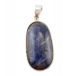 pendant sapphir silver