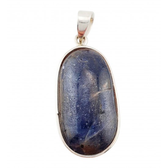 pendant sapphir silver