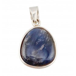 pendant sapphir silver