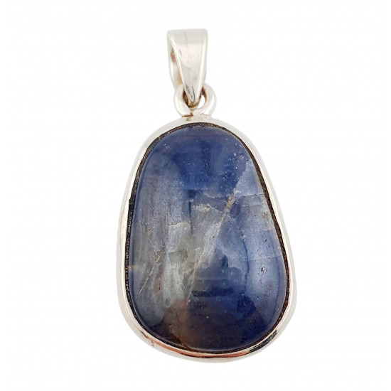 pendant sapphir silver
