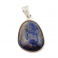 pendant sapphir silver