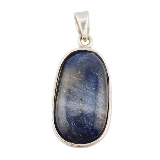 pendant sapphir silver