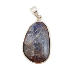 pendant sapphir silver