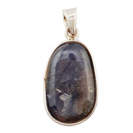pendant sapphir silver