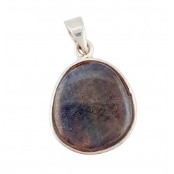 pendant sapphir silver