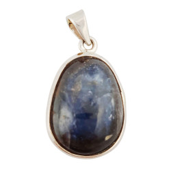 pendant sapphir silver