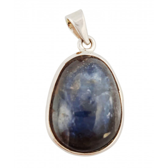 pendant sapphir silver
