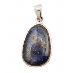 pendant sapphir silver