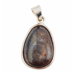 pendant sapphir silver