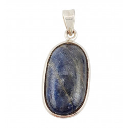 pendant sapphir silver