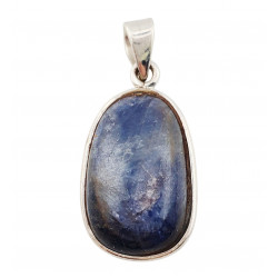 pendant sapphir silver